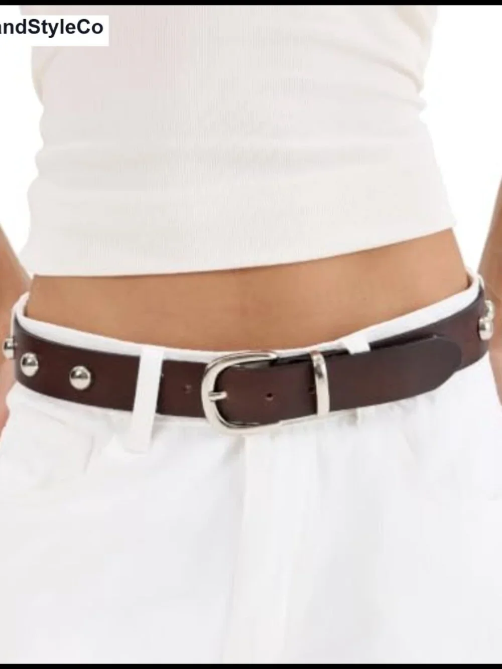 Genuine Leather Western Belt 1.3